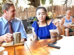 ค่ายหนังโป๊ฝรั่งมาแคสติ่งดาราหนังxxxคนใหม่ นัดไปเย็ดที่โรงแรมให้ใส่ชุดเดรสสีแดงเย็ดสด ตัวเล็ดผิวดำแนวอีสานแบบนี้ไอ่กันชอบมาก