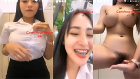 คลิปปลดล็อค MLive นักศึกษาเข้าห้องน้ำห้างสรรพสินค้า เปิดเต้านมใหญ่มากให้แฟนคลับดู