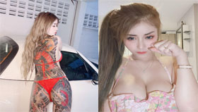 ปลดล็อคห้อง Mlive ลอยสักเต็มหลังแก้ผ้าทุกชิ้น นมใหญ่ทรงสวย