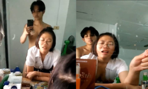 เด็กอาชีวะ 4King หนังจบคนไม่จับชวนแฟนสาวมาเย็ดท่าหมากระเด้าหีหน้ากระจก เสียงไทยสุดเงี่ยน