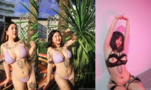 mingxing น้องมิ้งค์สาวอวบสักลายคนดังโอลี่แฟน ขย่มควยชายเดี่ยวโครตมันส์