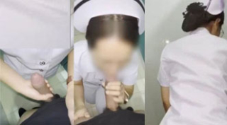คลิปหลุดพยาบาลแอบเสียวกับคนไข้โควิด-19มาดูดกระเจี๊ยวในห้องน้ำโรงพยาบาลสนามแล้วเย็ดท่าหมาคาชุด