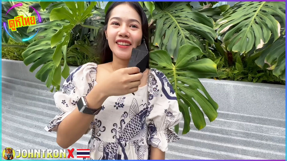 JohntronX – bieu น้องบิวสาวไทยหน้าหวานงานดี นอนให้บักจอร์นตีก้นก่อนโดนกระแทกหีน้ำเยิ้ม