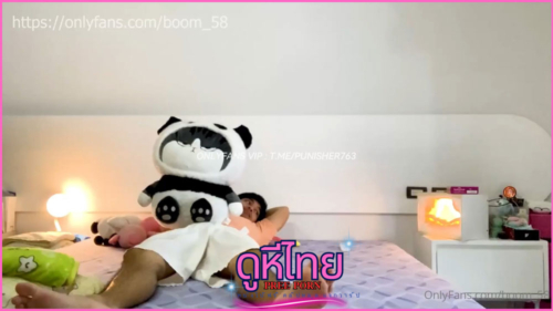 คลิปโป๊ boom_58 พี่บูมหนุ่มควยใหญ่ยาว นอนเขี่ยควยเล่นรอแฟนใหม่เล่นเกมส์เสร็จ จะเย็ดให้ฉ่ำเลย